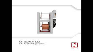 ARP 6301  ARP 8001 Pintle Payoff with Separate Drive NIEHOFF [upl. by Nilyak]