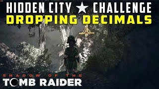 Dropping Decimals Challenge Hanging Quipus Location in Hidden City  SHADOW OF THE TOMB RAIDER [upl. by Ibed]