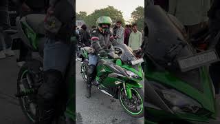 Kawasaki Ninja 1000SX ❤️ BMW Huge bike😳 youtubeshorts ytshorts shorts viralvideos [upl. by Ihsoyim]