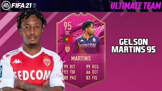 LINK VERDE CON RENATO Y META GELSON MARTINS 95 FUTTIE REVIEW FIFA 21 [upl. by Gifferd]