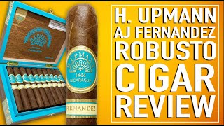 H Upmann AJ Fernandez Robusto Cigar Review [upl. by Sherlock560]