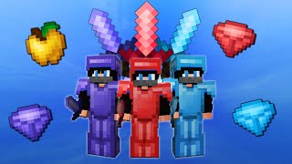 TRIO 16x RELEASE 3 COLORS BEST BEDWARS PACK FPS BOOST [upl. by Aisela]