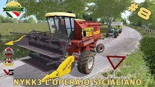 BACK TO ITALY  8 NYKK3 LOPERAIO SICILIANO  FARMING SIMULATOR 17 [upl. by Reppart]