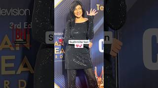 Sushmita Sen Grace The Red Carpet Of Indian Telly Streaming Awards3rd Edition SushmitaSen shorts [upl. by Incrocci]