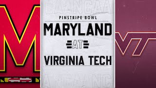 Pinstripe Bowl Preview Maryland vs Virginia Tech [upl. by Swen97]