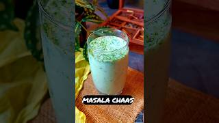 Masala Chaas  Masala Butter Milk  Chaas  Summer Special Drink  Chaas Recipe  shorts [upl. by Kcuhc]