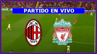 🔴 MILAN vs LIVERPOOL EN VIVO ⚽ JUEGA LUIS DIAZ  CHAMPIONS LEAGUE  FECHA 1  LA SECTA DEPORTIVA [upl. by Haeckel]