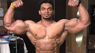 Sunit Jadhav biceps workout for big arms  biceps amp triceps exercise [upl. by Obnukotalo616]