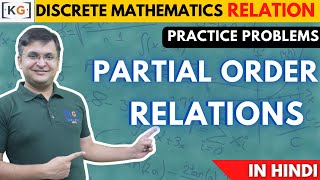 215  Practice problem on Partial Order Relations POSET in HINDI POSET lattice Hasse Diagram [upl. by Hinze]