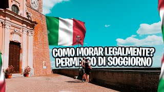 COMO MORAR LEGALMENTE NA ITÁLIA 🇮🇹 Permesso di soggiorno Permissão para viver legalmente na Itália [upl. by Umeh6]