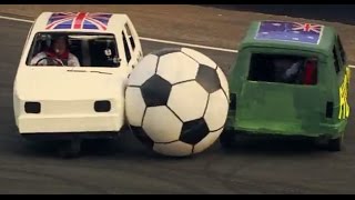 England vs Australia Reliant Robin Football  Top Gear Festival Sydney [upl. by Giraud]