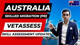 VetAssess Australia Updates  Skill Assessment for Australia PR [upl. by Lanrev]