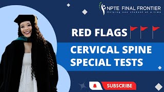 Red Flags  Cervical spine special test  NPTE boards preparation [upl. by Namrej]