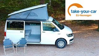 Der VW T6 California quotCoastquot Review  takeyourcar GmbH [upl. by Atinob]