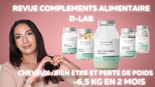 PERTE DE POIDS BIEN ÊTRE CHEVEUX  D LAB DES COMPLÉMENTS ALIMENTAIRE EFFICACES [upl. by Paine]