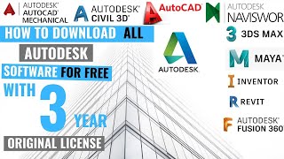 Genuine Autodesk Software Free For StudentsLecturers [upl. by Roda]