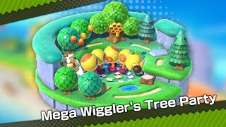 Super Mario Party Jamboree  Mega Wigglers Tree Party 15 Turns  2 Players [upl. by Okemak]