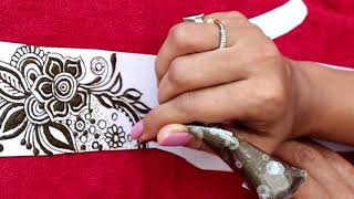 dubai style henna design  gulf henna henna art by jal 2019 [upl. by Karol]