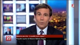 Une Maison neuve à petit prix   Journal de 20h de France 2 [upl. by Swainson355]