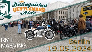 MAEVING RM1 ⚡ quotThe Distinguished Gentlemans Ridequot 📍 DGR2024  Berlin Maeving [upl. by Crescentia]