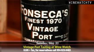 Vintage Port Tasting at Wine Watch [upl. by Lampert]