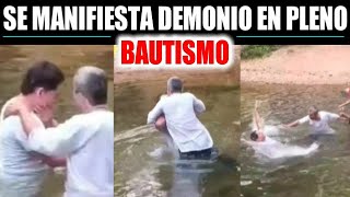 DEMONIO ATACA a Pastor en Bautismo y Sucede algo Impactante  TESTIMONIOS CRISTIANOS SOBRENATURALES [upl. by Gladis]