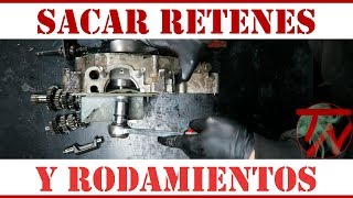 Sacar rodamientos y retenes EXTRACTOR CASERO 🛵⛏ [upl. by Uund]