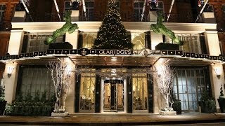 McQueens Christmas Installation at Claridges 2013 [upl. by Vin]