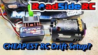 Budget Friendly Sensored Brushless Setup amp Install for RC Drift  Hobbywing 10BL60 amp 105T [upl. by Wightman901]