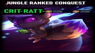 CRIT RAT troll or good SMITE Ranked Conquest  Ratatoskr Jungle [upl. by Annabelle]