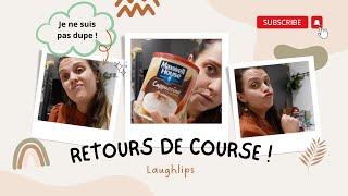 RETOURS DE COURSES 🛒  Ils sont ou les cookies  Je ne suis pas dupe  laughlips tousenmayo [upl. by Tabbitha591]