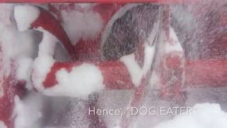 Check Out This 12hp Gravely 5665 Blowing SnowShes a heck of a Good Blower [upl. by Ochs466]