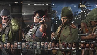 Operator select animations in Call of Duty Black Ops Cold War and Call of Duty VanguardSo far [upl. by Asik]