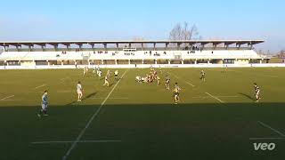 Rugby Calvisano vs Biella Rugby Club 280124 [upl. by Zeculon]