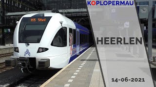 Treinen op station Heerlen  14 juni 2022 [upl. by Darell]