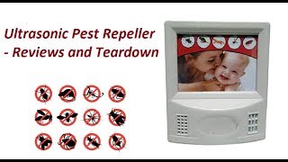 Ultrasonic Pest Repeller  Review And Teardown [upl. by Ahsetra184]