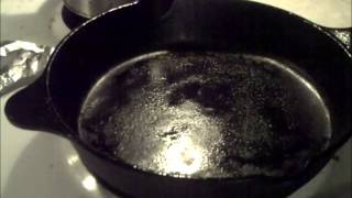 How to properly season a cast iron skillet [upl. by Seow]