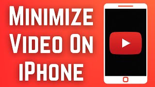 How to Minimize YouTube on iPhone [upl. by Clarisse]