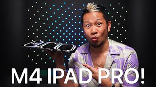 M4 iPad Pro w OLED Display Apple Pencil Pro amp Magic Keyboard  First Look amp HandsOn [upl. by Llertnov]