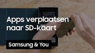 Android apps verplaatsen naar een SDkaart  Samsung amp You [upl. by Yajet]