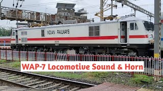 WAP7 Locomotive Sound amp Horn [upl. by Neerhtak765]