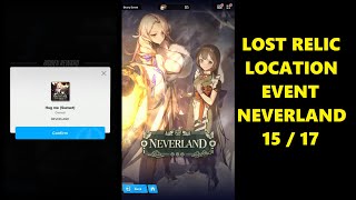 1517 Lost Relics Location at Event Neverland  GODDESS OF VICTORY NIKKE [upl. by Nosredneh]