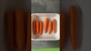 🥕 ZANAHORIAS SMASH en 9 minutos al microondas Perfectas para acompañar tus platos favoritos [upl. by Helbonnah]