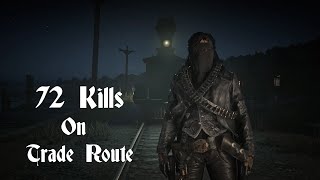 Red Dead Redemption 2 72 Kills on Trade Route [upl. by Alysa627]