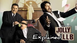 Jolly LLB 2013 full movie explained in Hindi  Jolly LLB Arshad Warsi movie explained in Hindi [upl. by Nivlac]