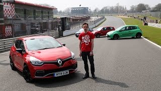 Renault Clio Renaultsport Track Test  PistonHeadsTV [upl. by Bachman]