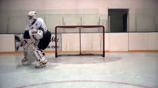 Butterfly Slide  Ice Hockey Goalie Training [upl. by Niras692]