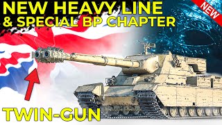 EXTRA Battle Pass Chapter and New British Heavy Line FV230 Canopener  World of Tanks News [upl. by Orozco399]