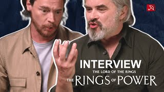 Benjamin Walker amp Trystan Gravelle THE LORD OF THE RINGS THE RINGS OF POWER  SEASON 2 Interview [upl. by Symer343]