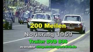 Norisring 1969 200 Meilen von Nürnberg Trailer DVD 836 [upl. by Ollie]